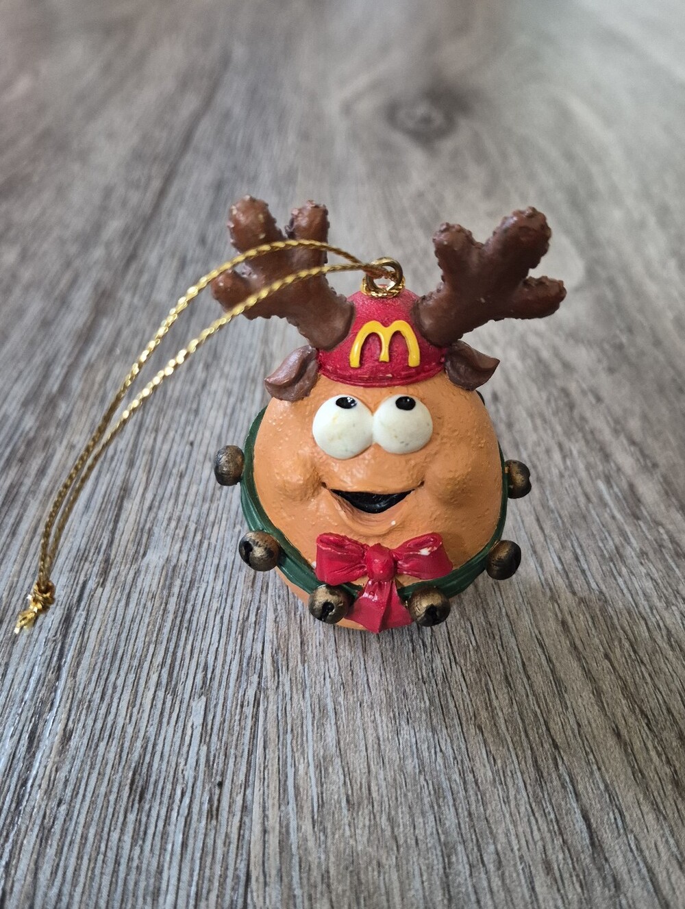 Vintage McDonald’s Chicken Nugget Reindeer Ornament